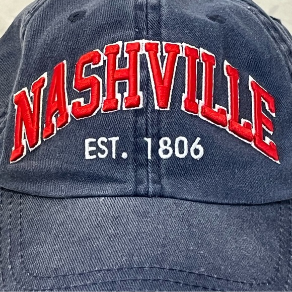 Stellar Adjustable Cotton Baseball Cap embroidered with NASHVILLE lettering - Picture 13 of 14
